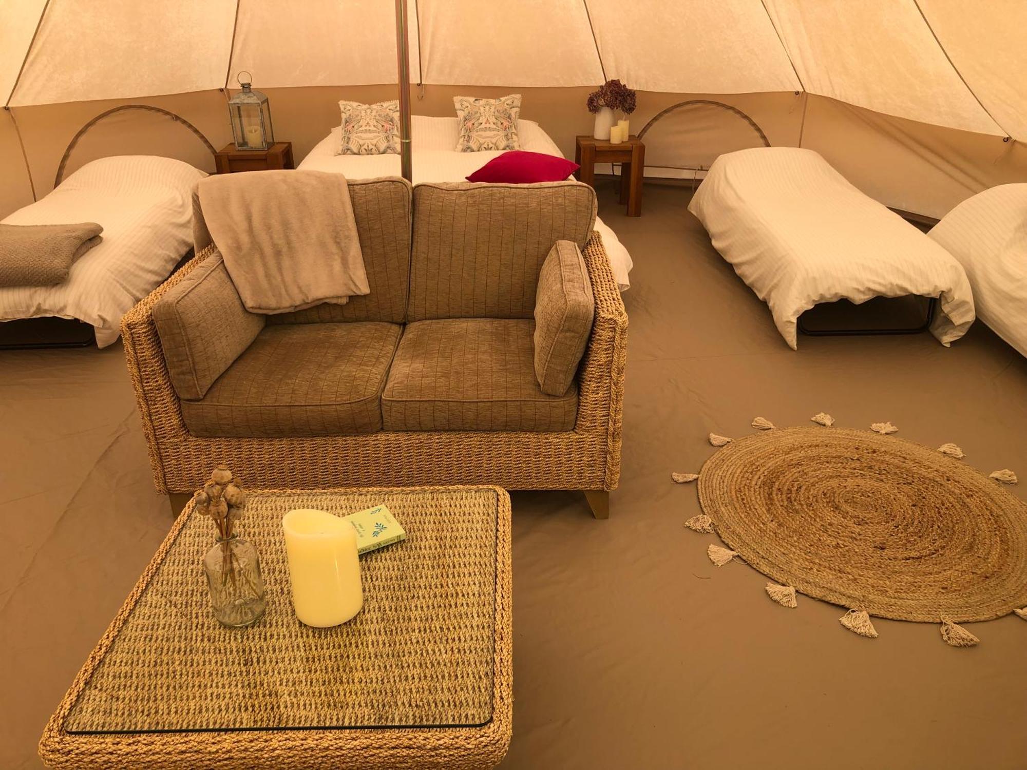 Luxury tent Old Oak Farm Preston (Rutland)